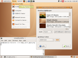 Pantalla de Ubuntu