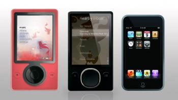 Zune 80 Gb, Zune 4/8 Gb, iPod Touch